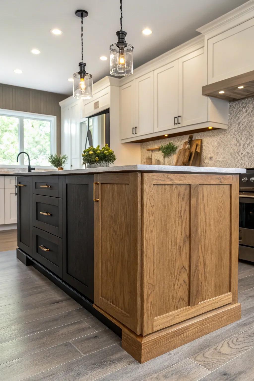 Dual-tone designs offer a unique visual appeal.