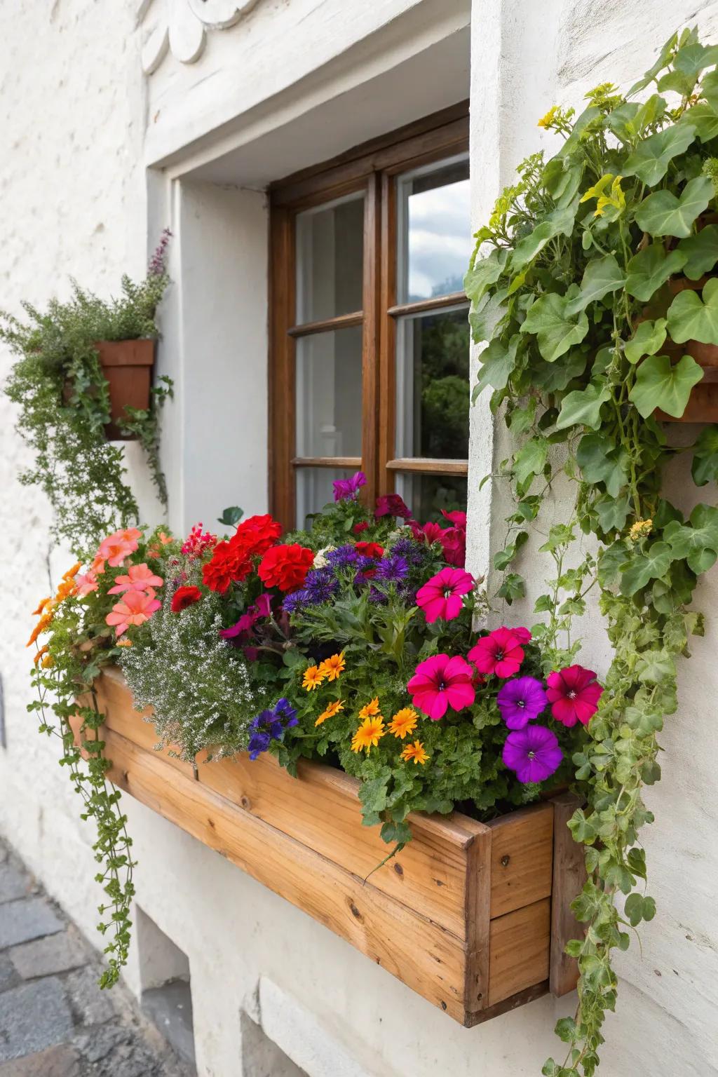 Elevate your home with the timeless charm of window planter boxes, a perfect blend of minimalist design and boho flair.