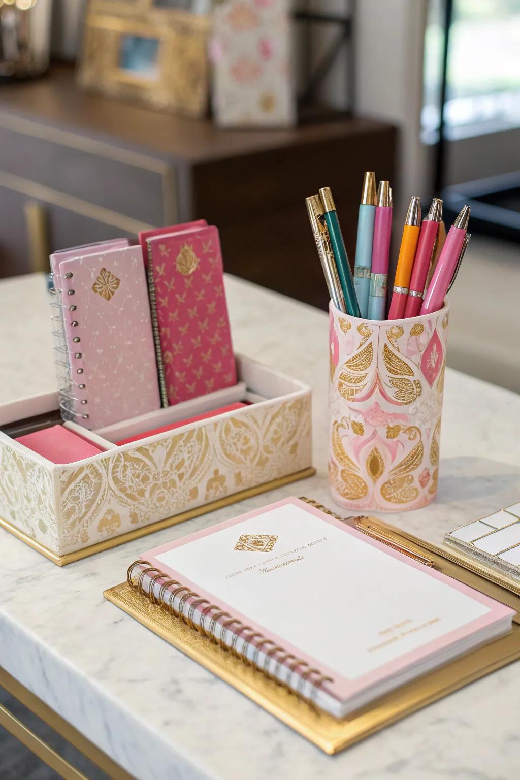 A personalized stationery set that adds a touch of elegance to writing.