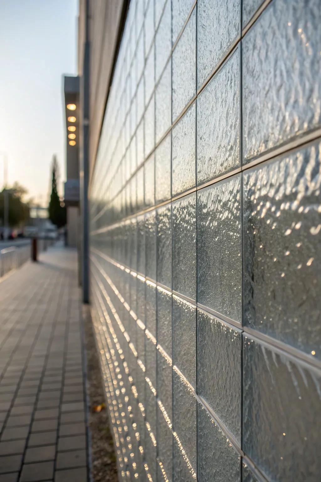 Create depth with innovative plexiglass wall covers.