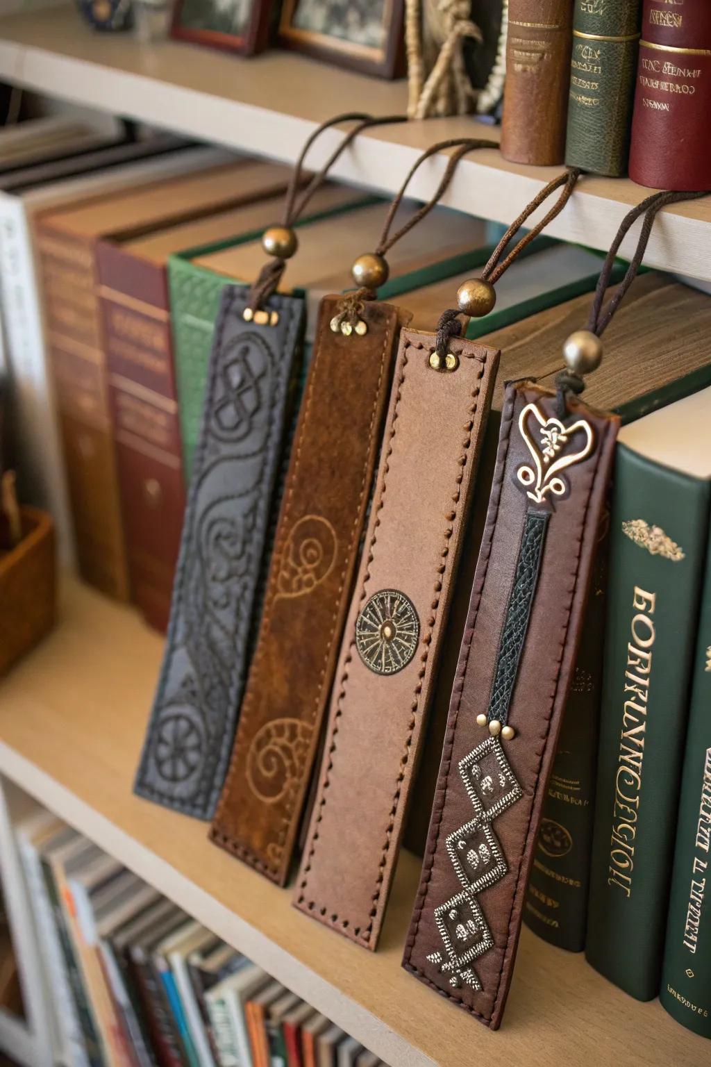 Customized bookmarks for book lovers.