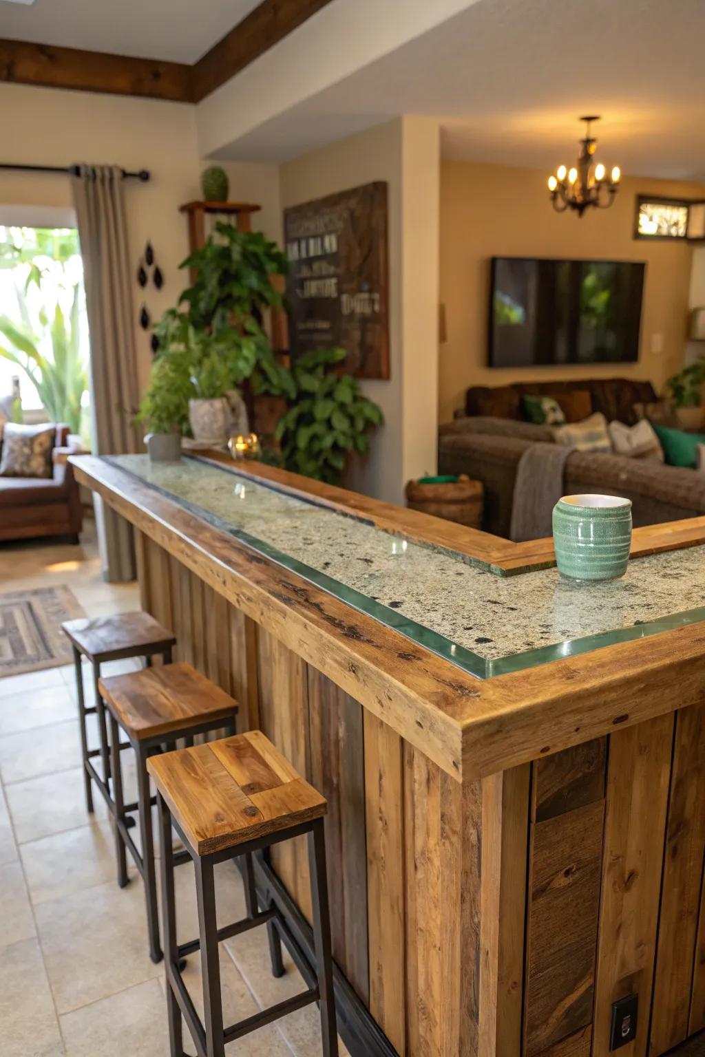 Sustainable materials offer a unique and eco-friendly charm.