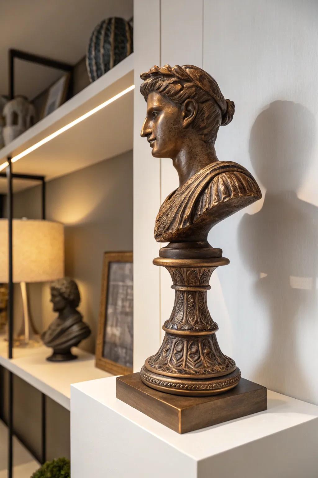 Celebrate your journey with a bronze sculpture as an eighth-anniversary gift.