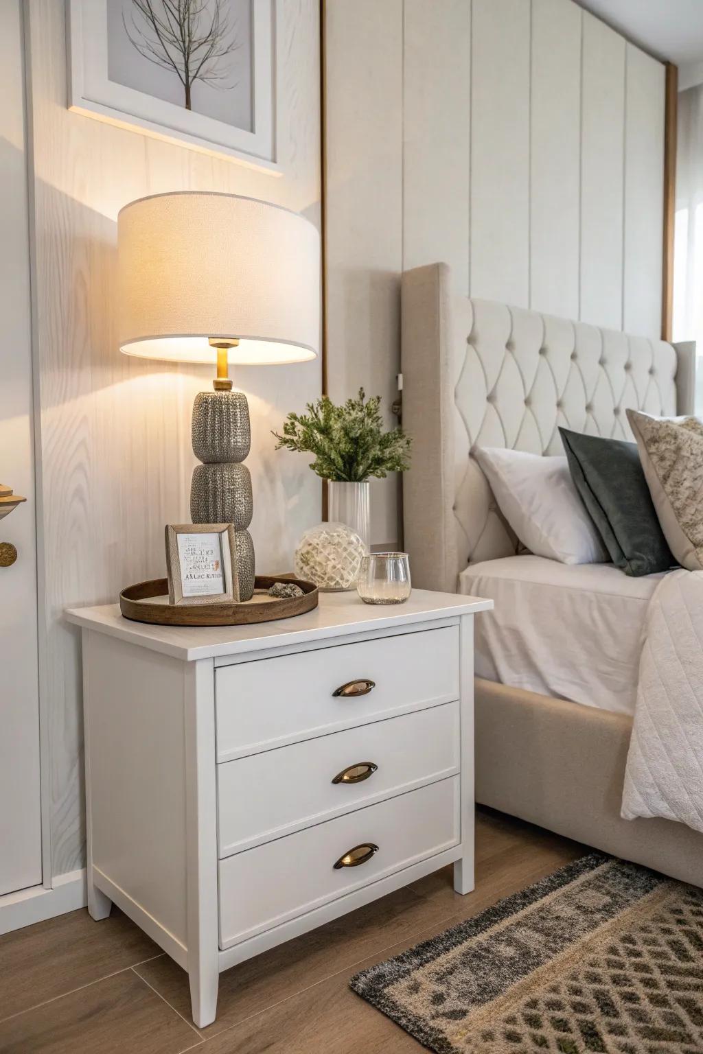 A single color theme creates a cohesive and elegant look.