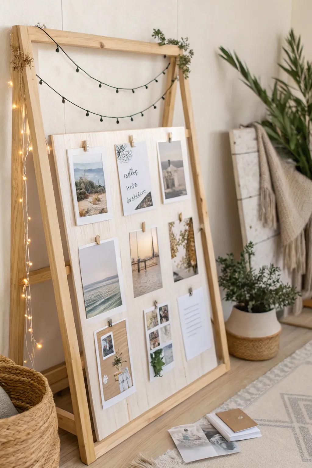 Elevate your career dreams with a beautifully crafted vision board that harmonizes simplicity and inspiration.