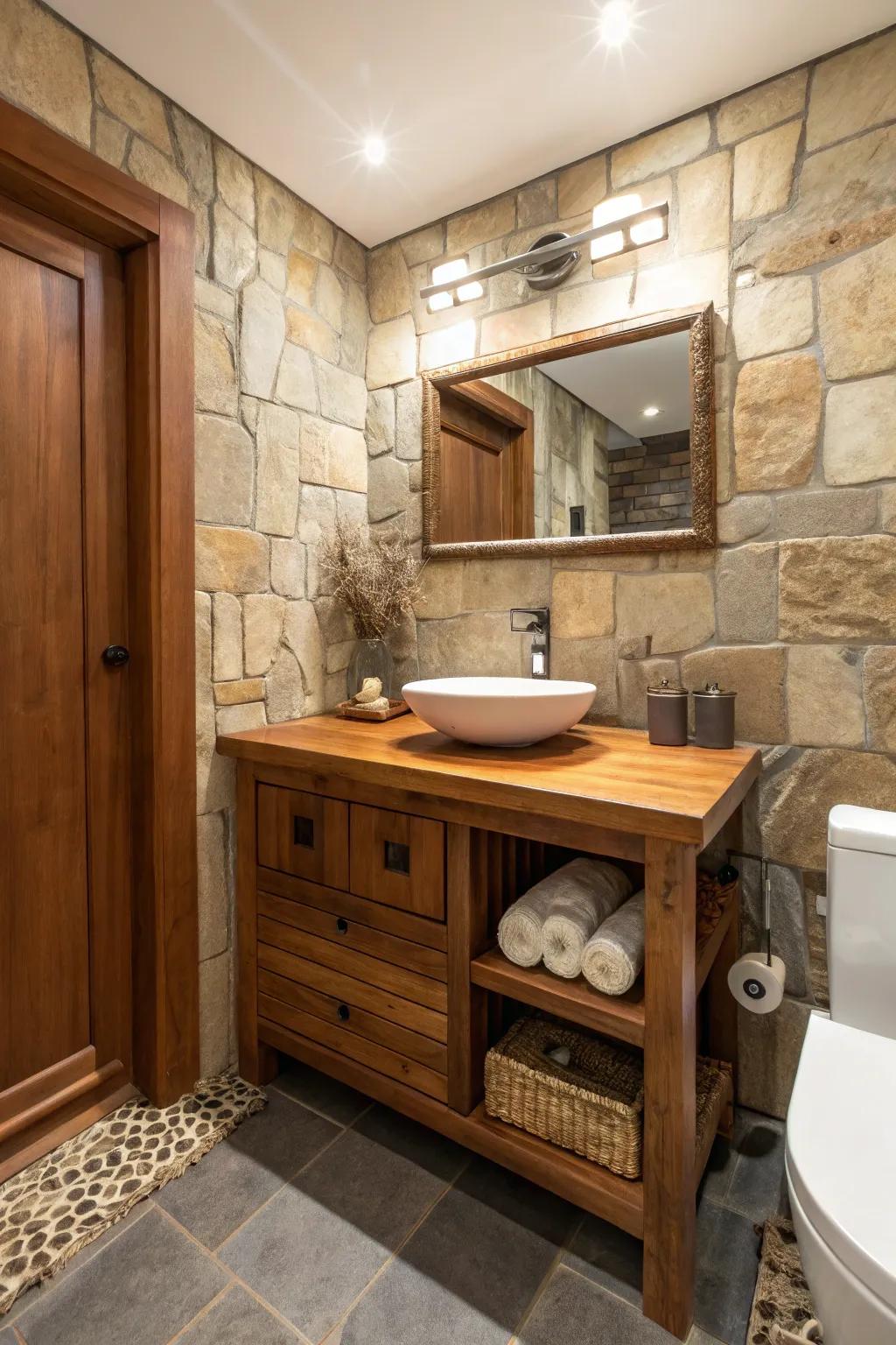 Natural elements bring warmth and texture to your space.