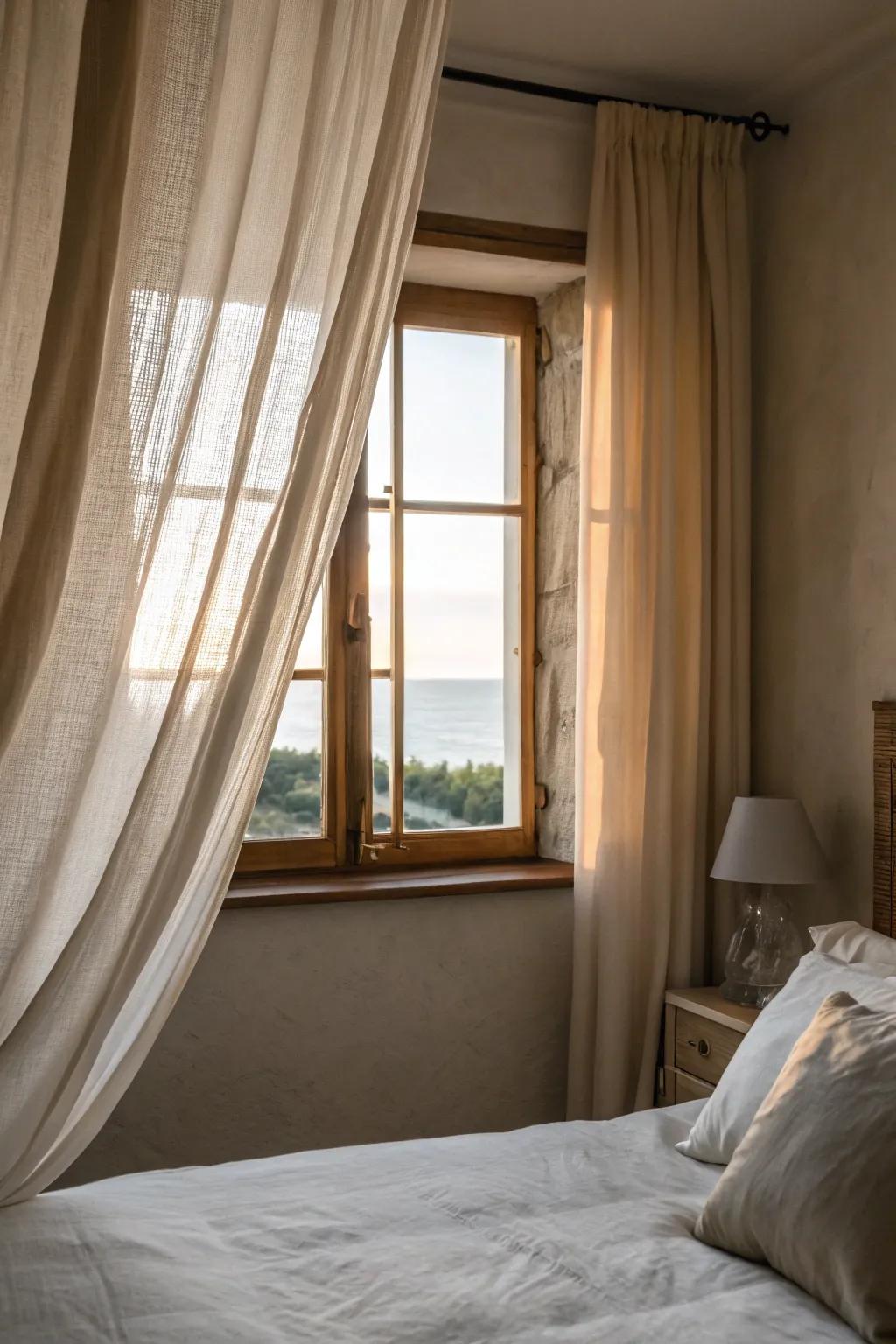 Soft neutrals creating a calm and expansive feel.