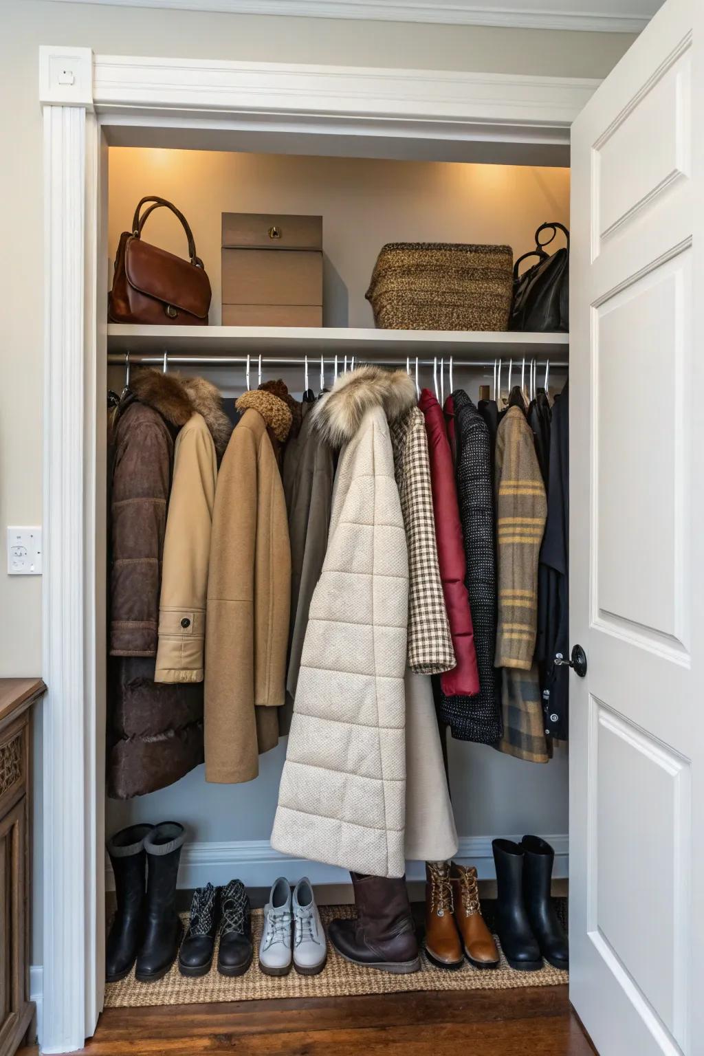 Keep your closet balanced with mindful management.