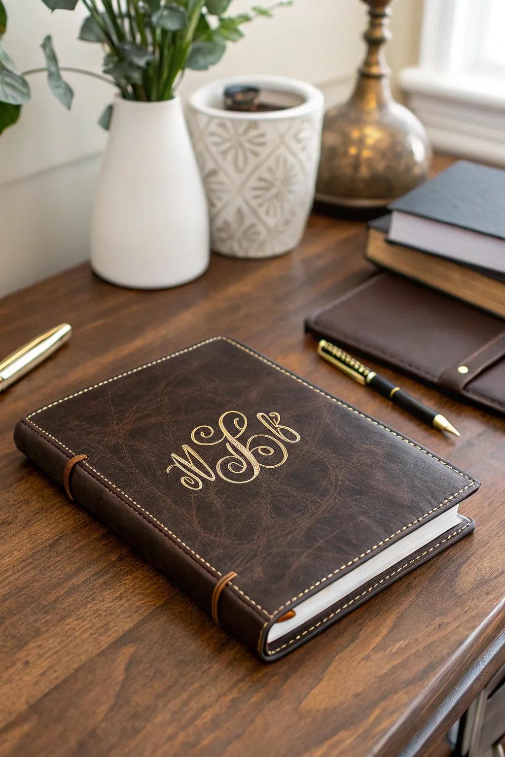 A leather journal makes a thoughtful and durable gift for your third anniversary.