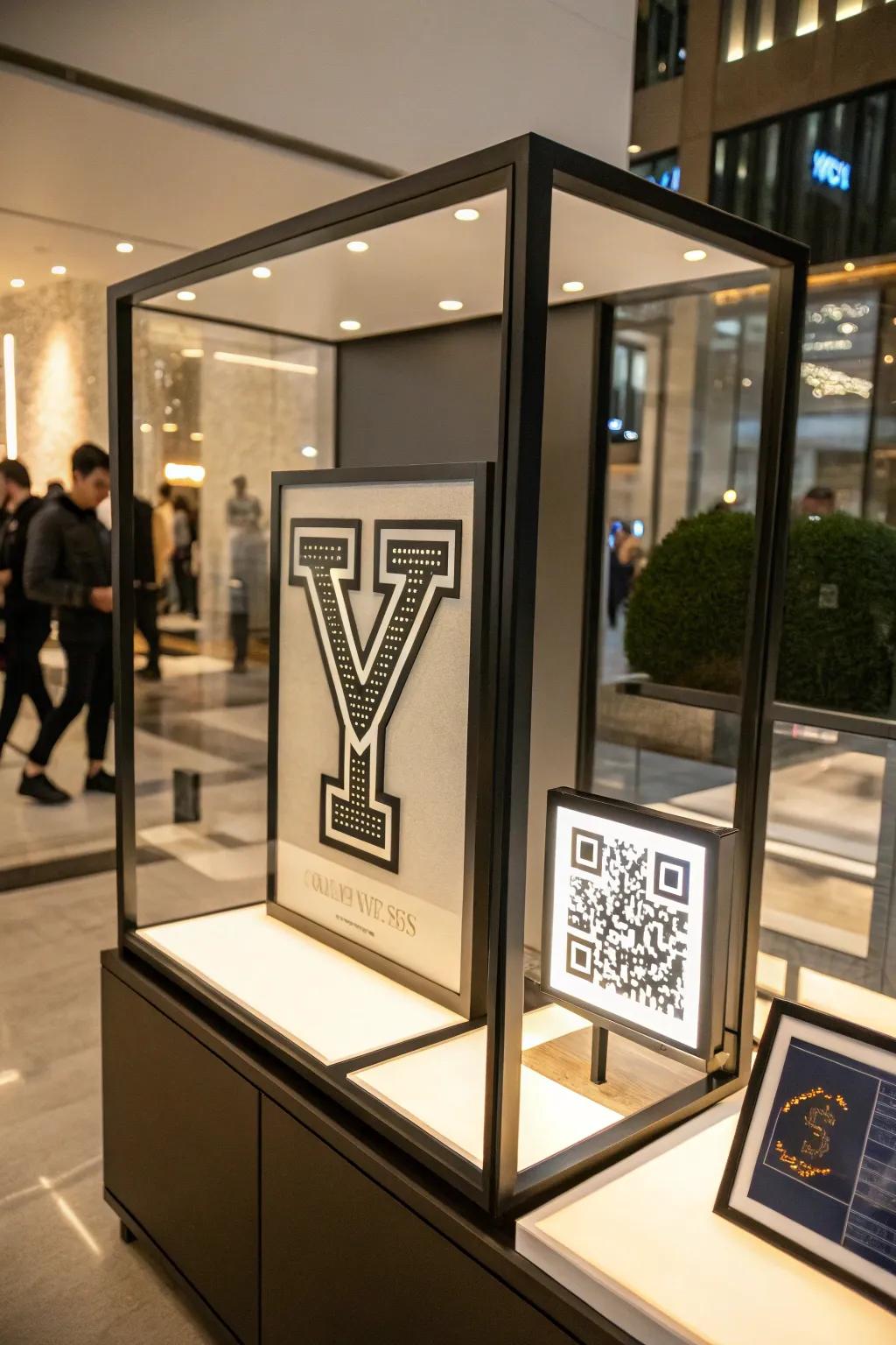 Modern technology meets tradition in interactive design.