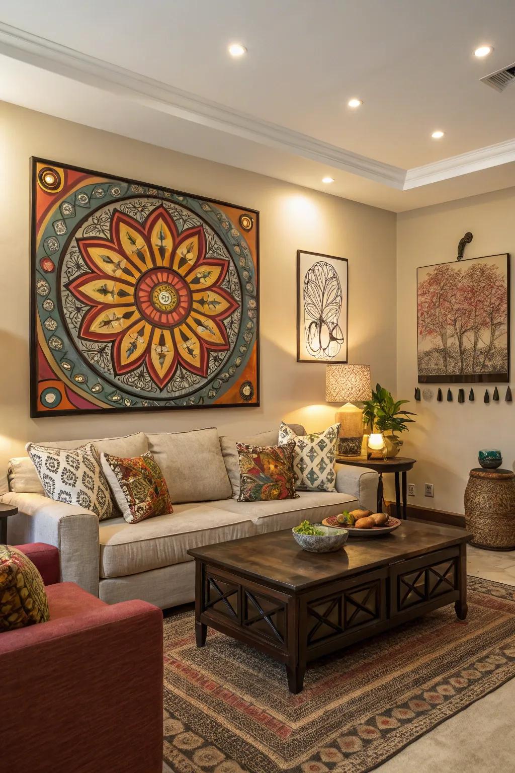 Unique wall art brings personality and style to any space.