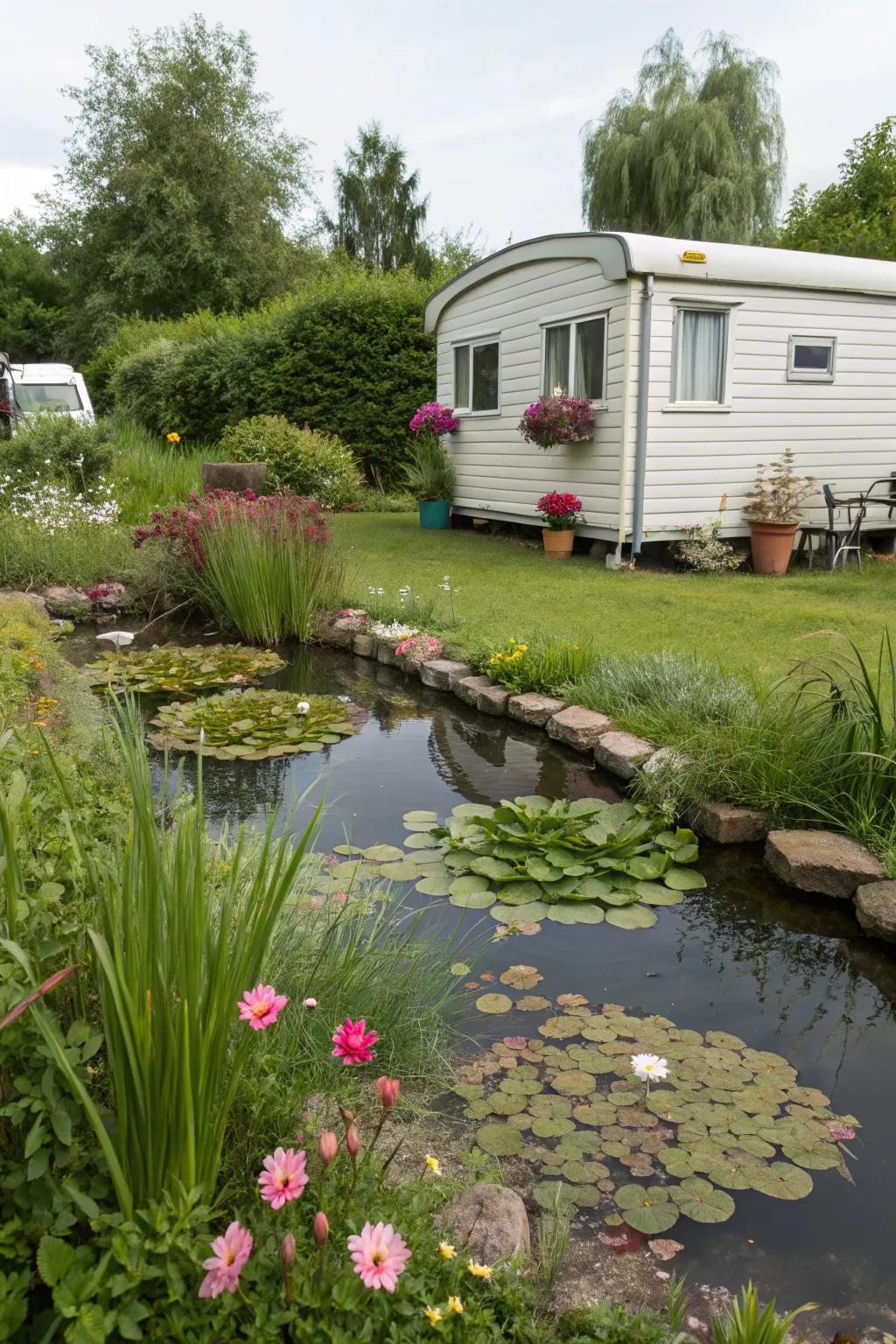 Water features add serenity and a soothing ambiance to your landscape.