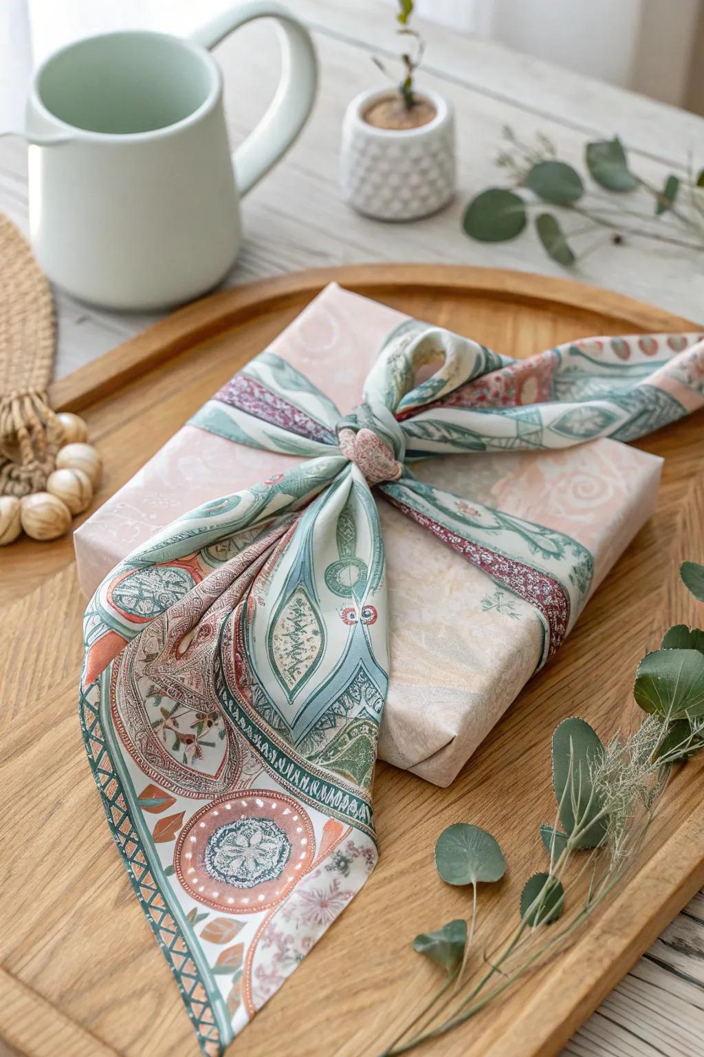 Elevate your gift-giving with the art of fabric wrappingâwhere sustainability meets elegance.