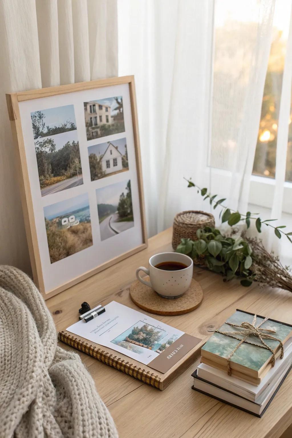 Craft your dreams with gratitude and vision. ð¿â¨ #VisionBoard #GratitudeAndAbundance #ScandiBoho