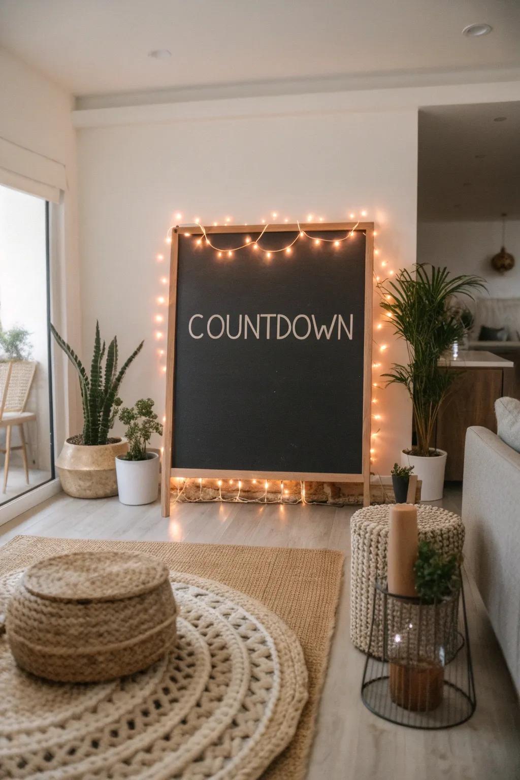 Countdown to the New Year with a touch of Scandinavian charm and boho flair!