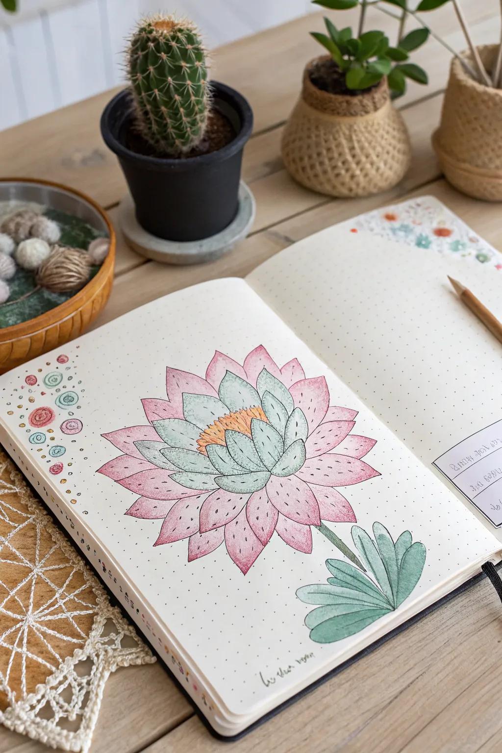 Transform your habit tracking into a floral journey of progress. ð¸â¨ #BulletJournal #FloralHabits
