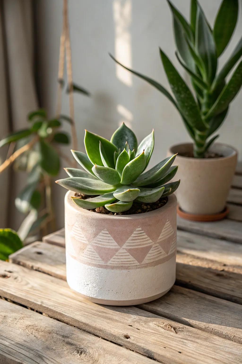 Charming Succulent Favors: A touch of nature and elegance for your wedding decor.