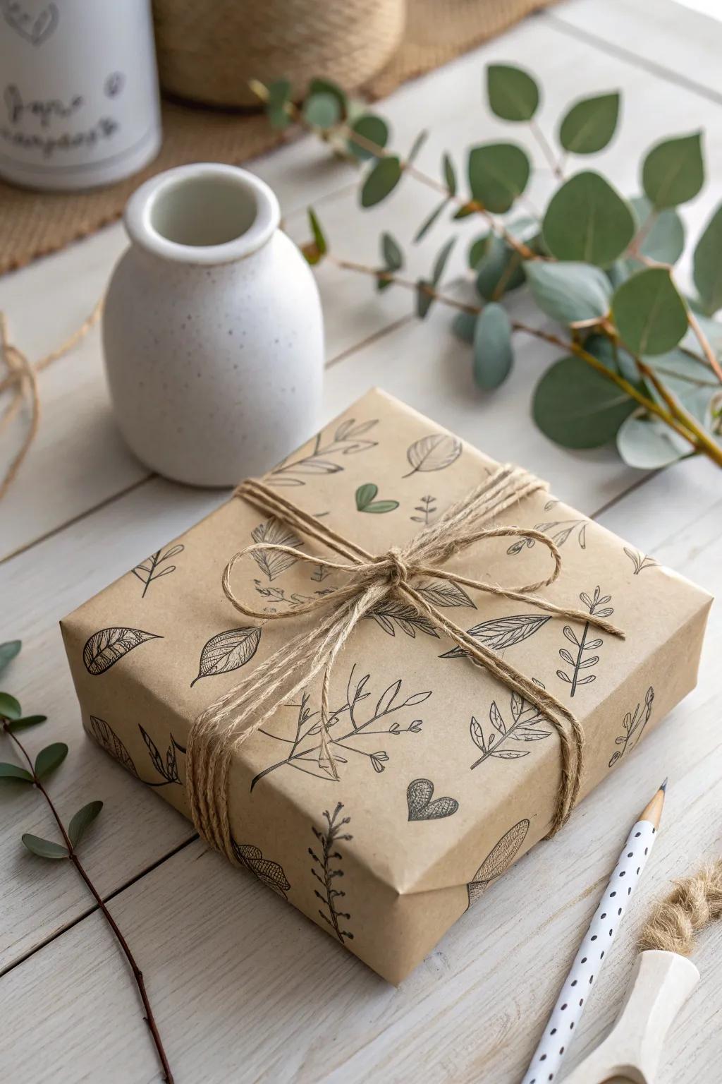 Elevate your Valentine's Day gifts with personalized, handcrafted packaging that exudes simplicity and elegance.