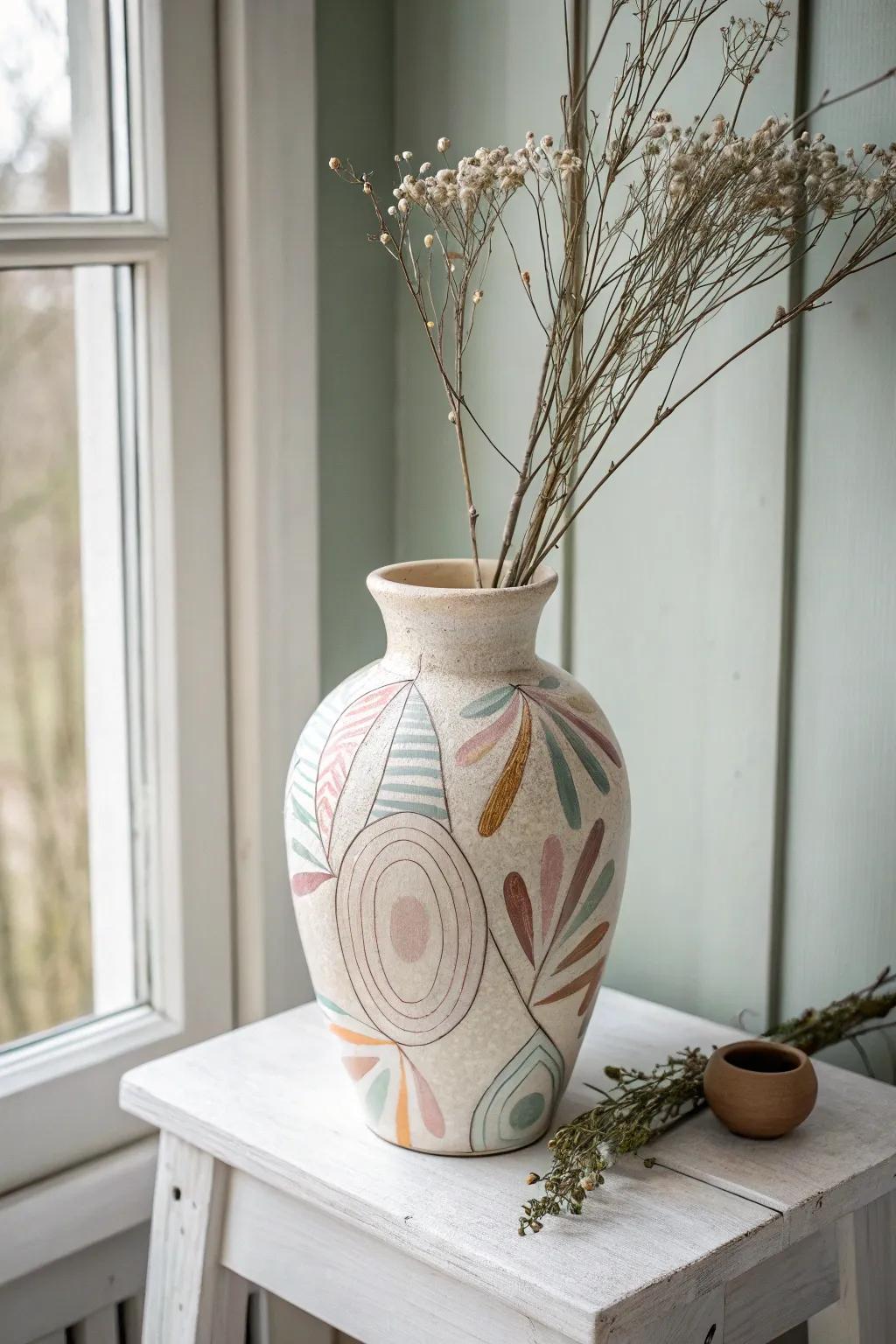 Add a touch of whimsy to your space with pastel patterns that speak of simplicity and joy.