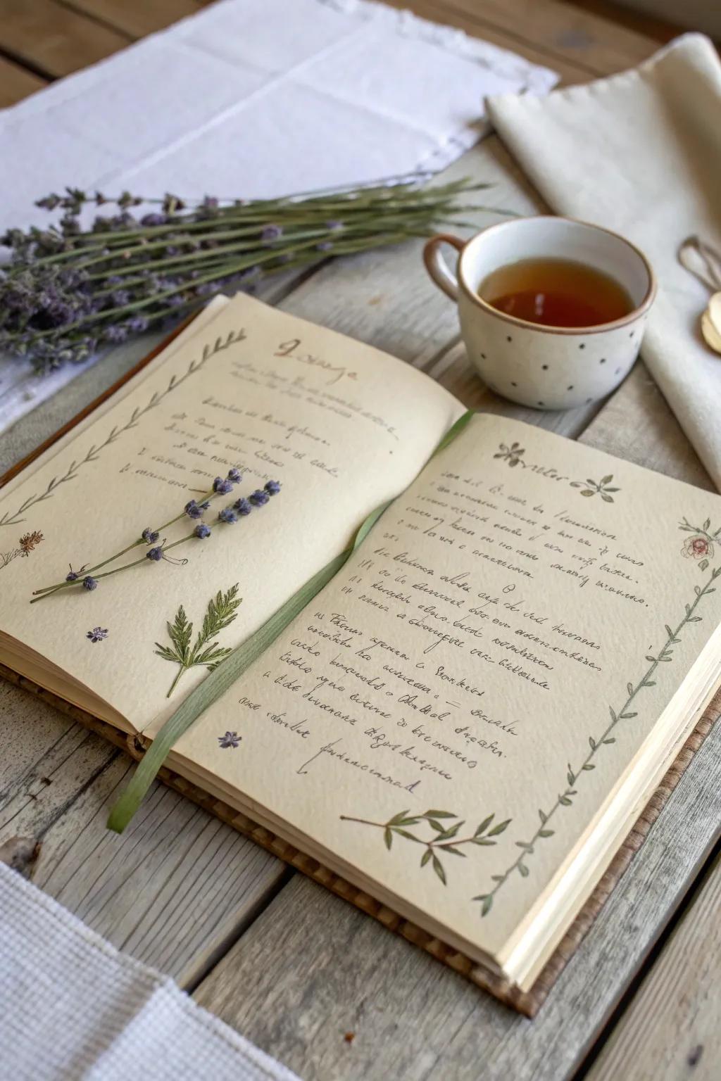 Capture the essence of family traditions with a personalized recipe book, a heartfelt gift celebrating the joy of cooking.