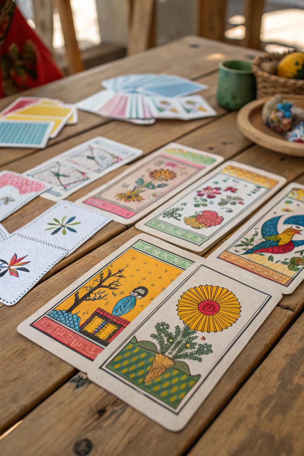 Craft and play with your custom loterÃa cards.