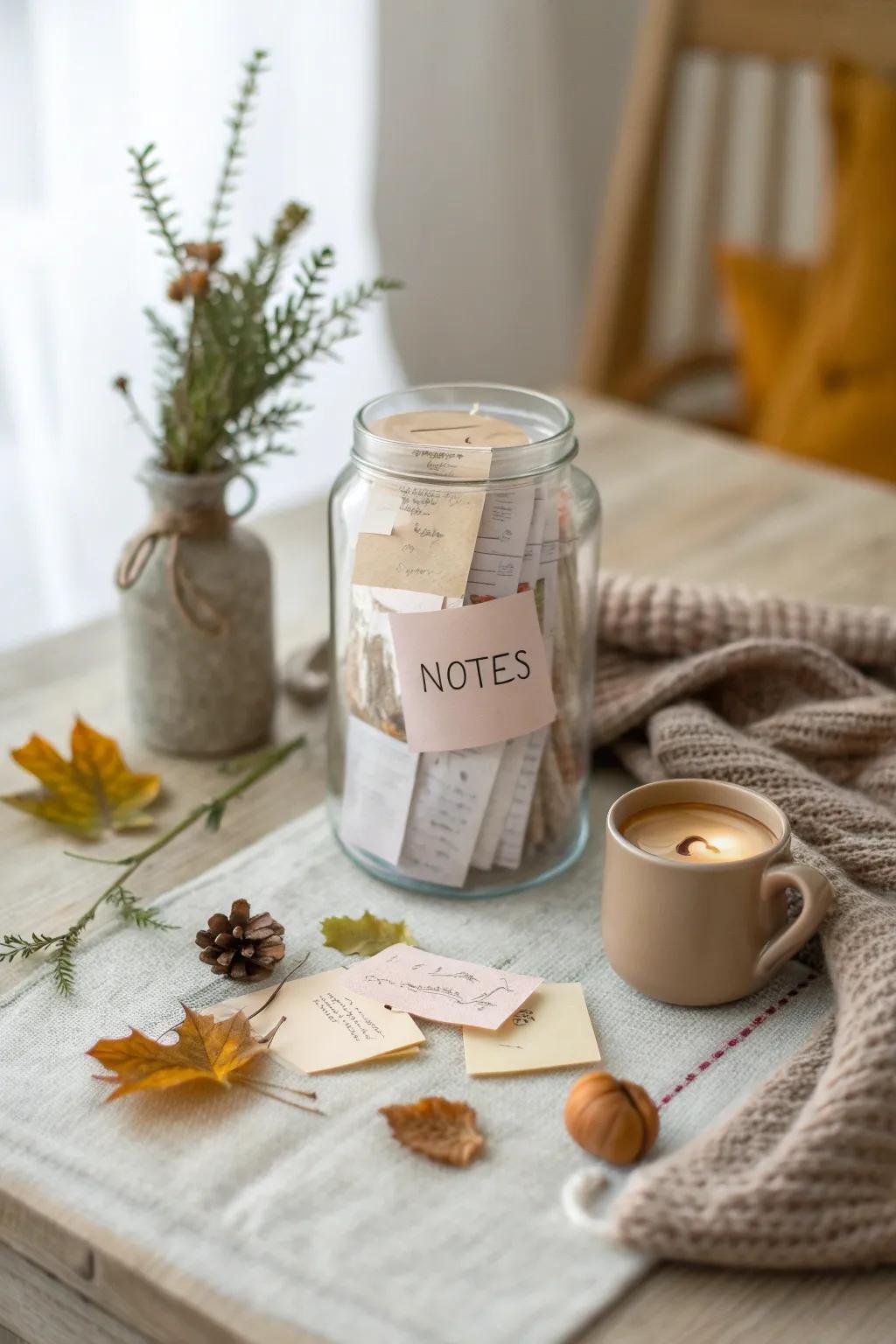 Capture the spirit of the seasons with your own Happy Jar filled with cherished moments. ðâ¨