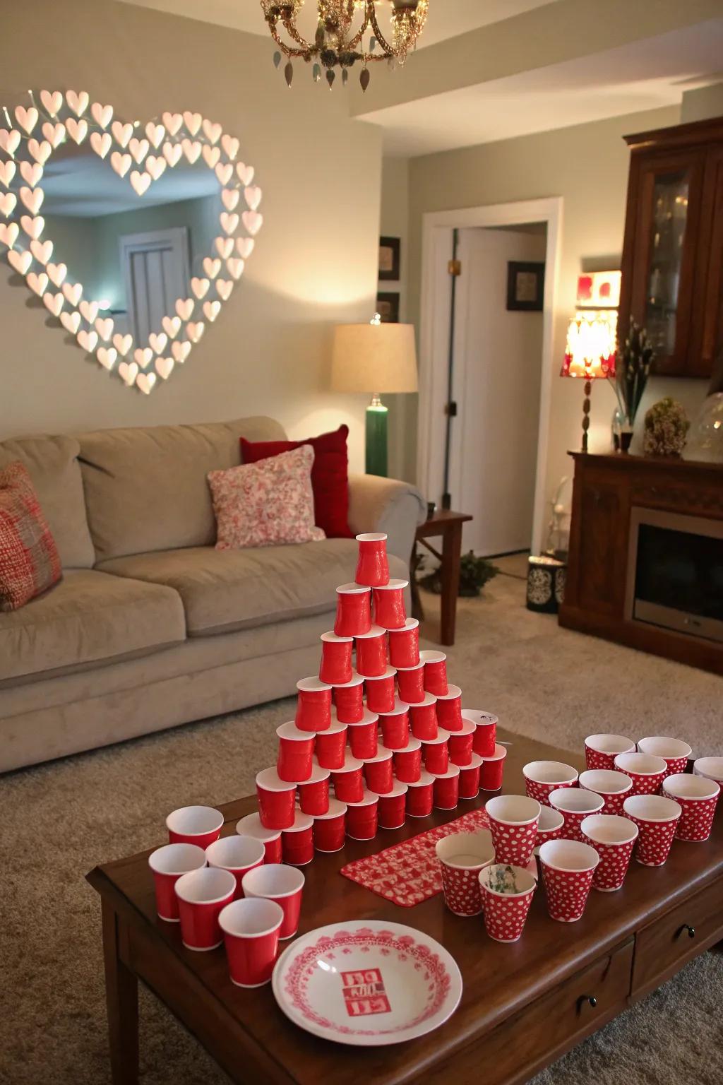 Stack your way to victory in Cupidâs Cup Challenge.