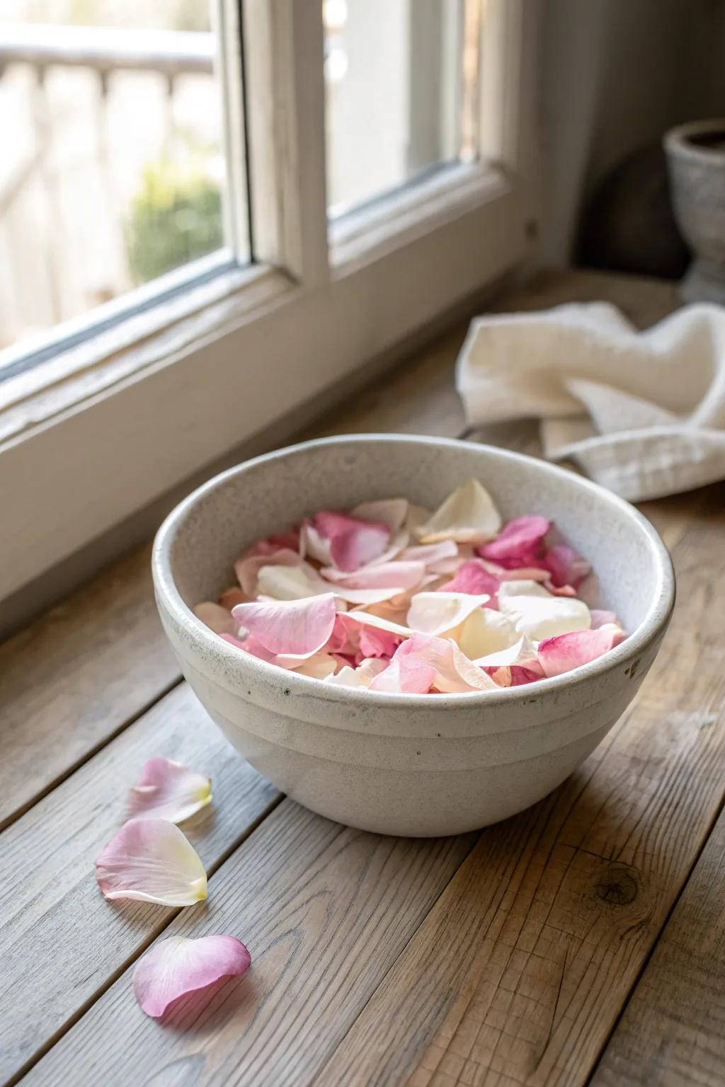 Elevate your culinary creations with the delicate taste of edible rose petals.