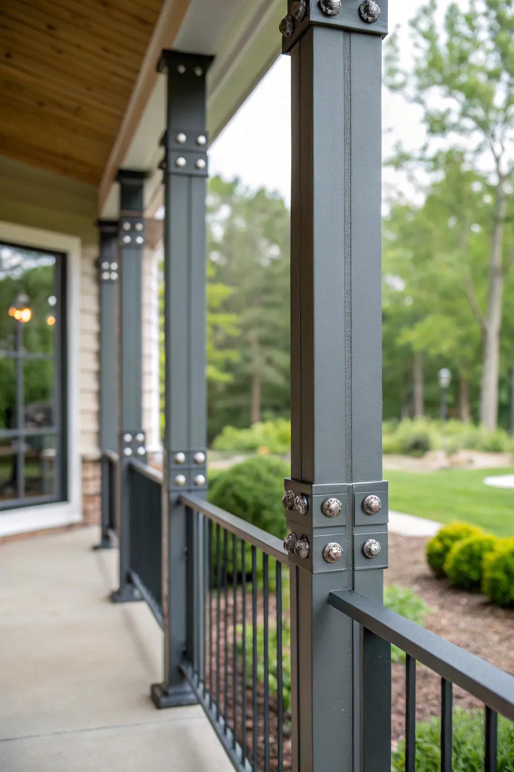 Incorporate metal accents for a modern twist.