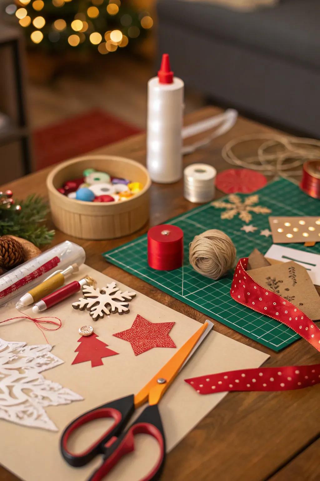 DIY craft kits inspire creativity and personal expression during the holidays.
