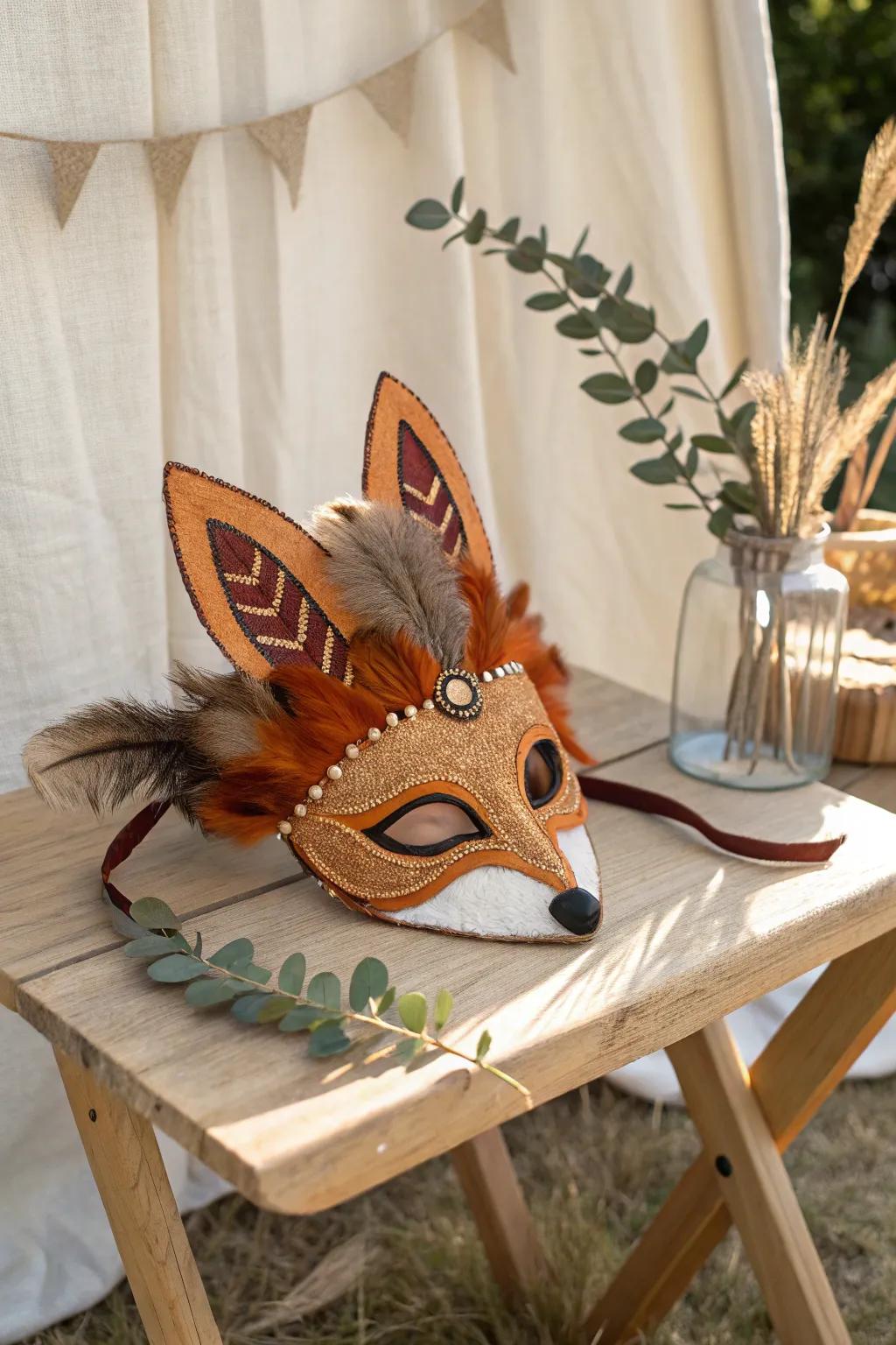 Unleash your creativity with handcrafted animal masksâperfect for a playful and stylish celebration!