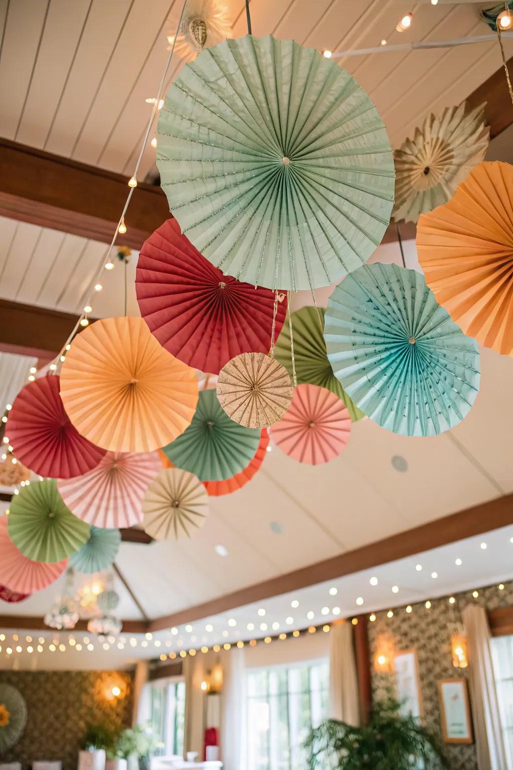 Eco-friendly decorations add charm and sustainability.