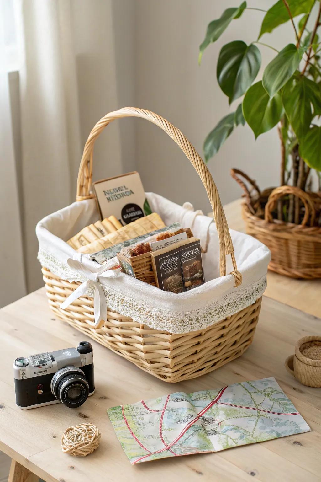 Embark on an unforgettable journey with our Adventure Awaits Basket, perfect for spontaneous explorers!