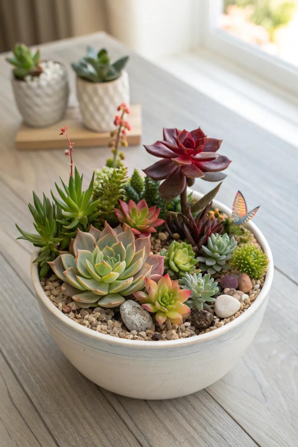 Create a magical Succulent Sanctuary with these enchanting fairy garden ideas!