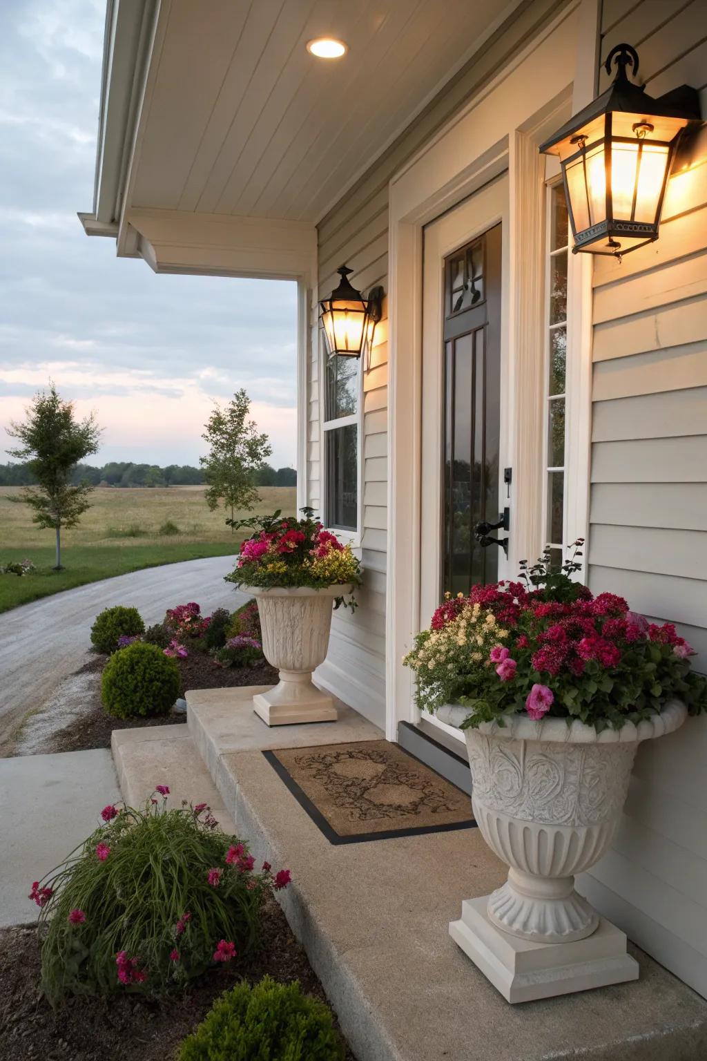 Symmetry brings balance and harmony to your porch design.