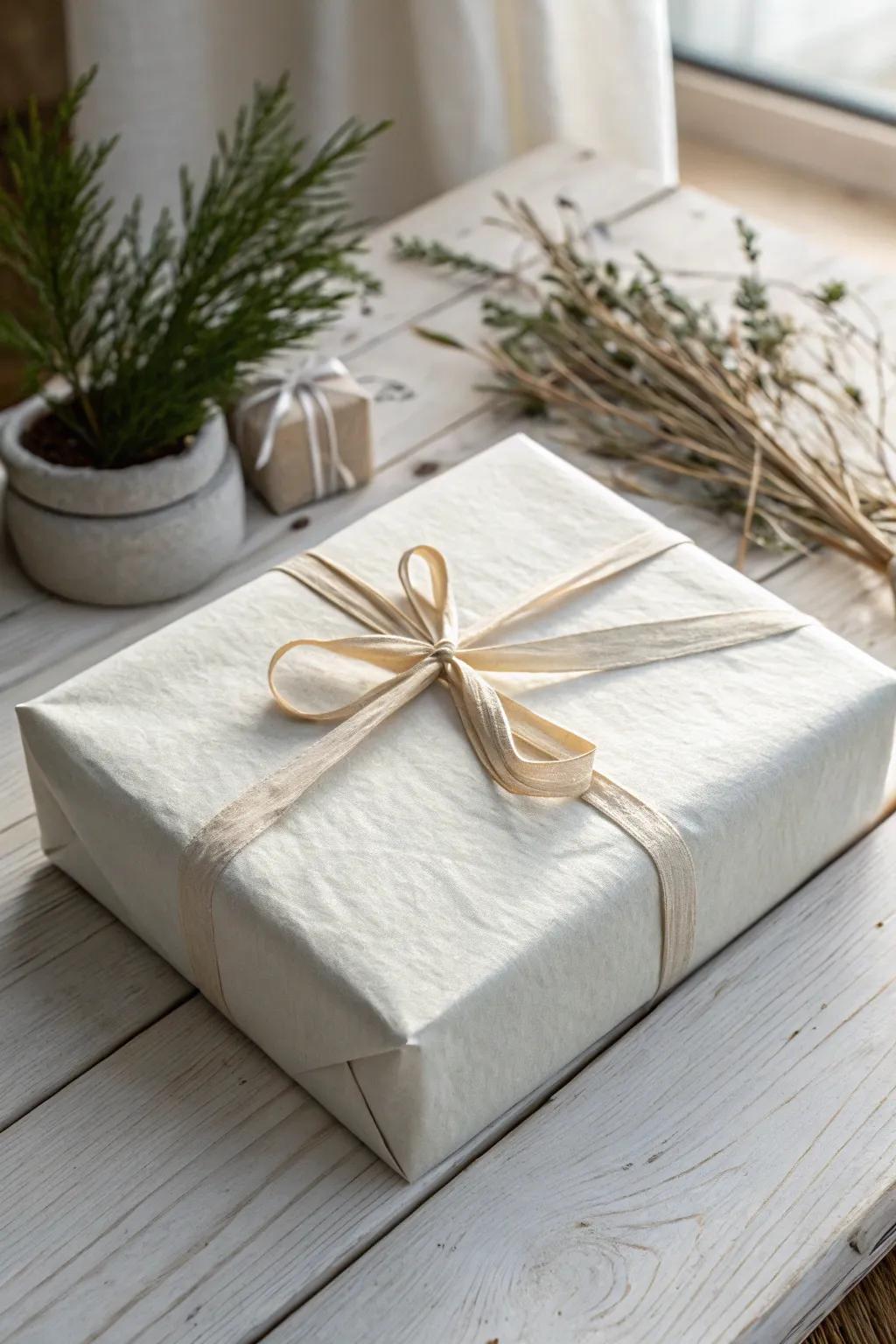 Discover the art of minimalist wrappingâwhere simplicity meets elegance.