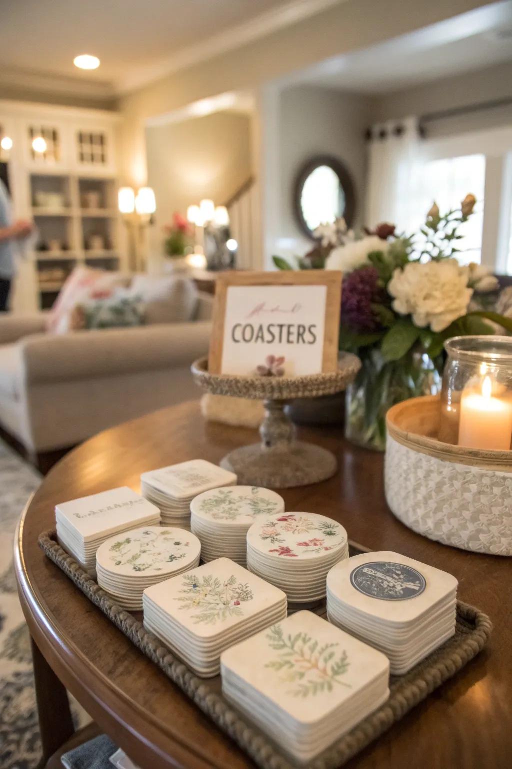 Customized party favors for a memorable event