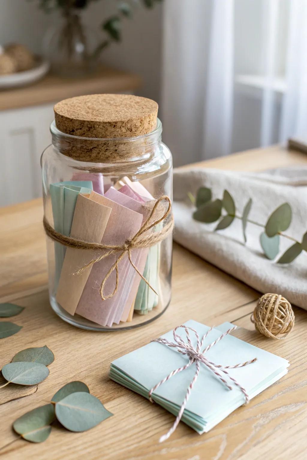 Craft memories in a jar; a gift that unfolds love all year round.