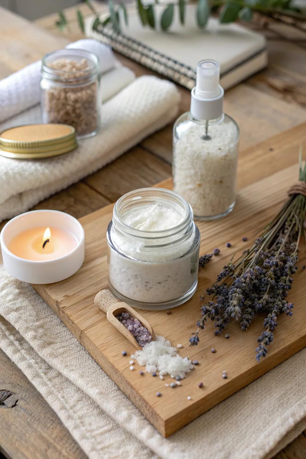 Gift your best friend a slice of tranquility with this DIY Spa Kit, crafted with love and simplicity.