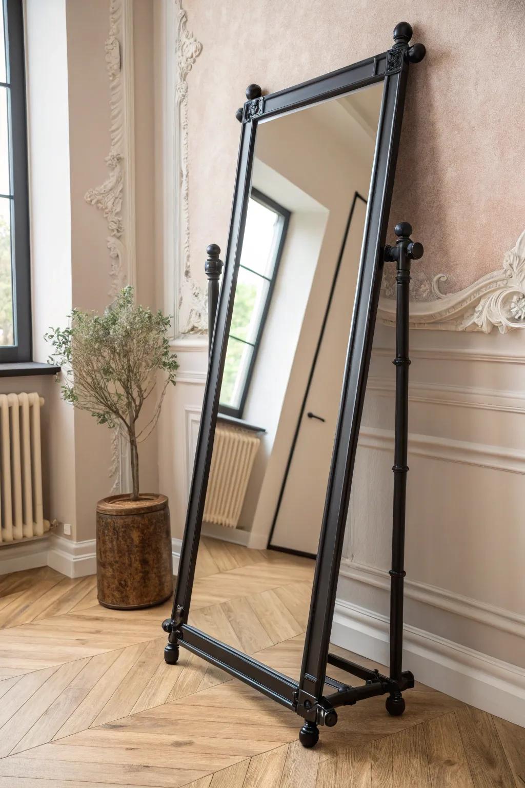 Elevate your space with a touch of industrial charmâdiscover the beauty in simplicity with these striking corner brackets.