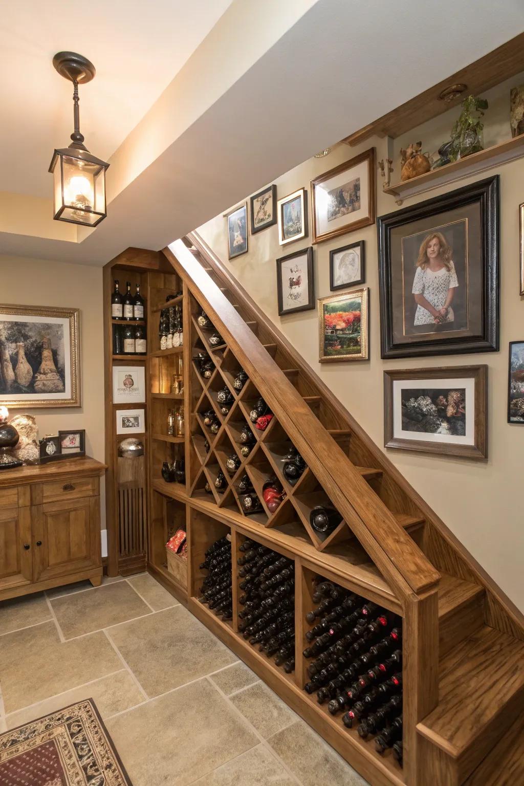 Personalized touches that infuse your wine cellar with character.