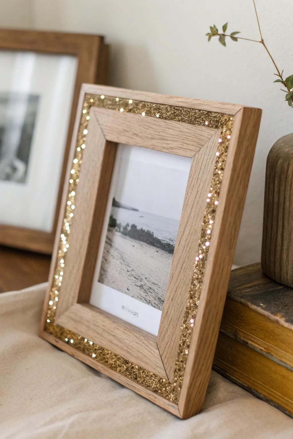 Transform your memories with a touch of sparkle: a perfect blend of Scandinavian minimalism and boho charm.