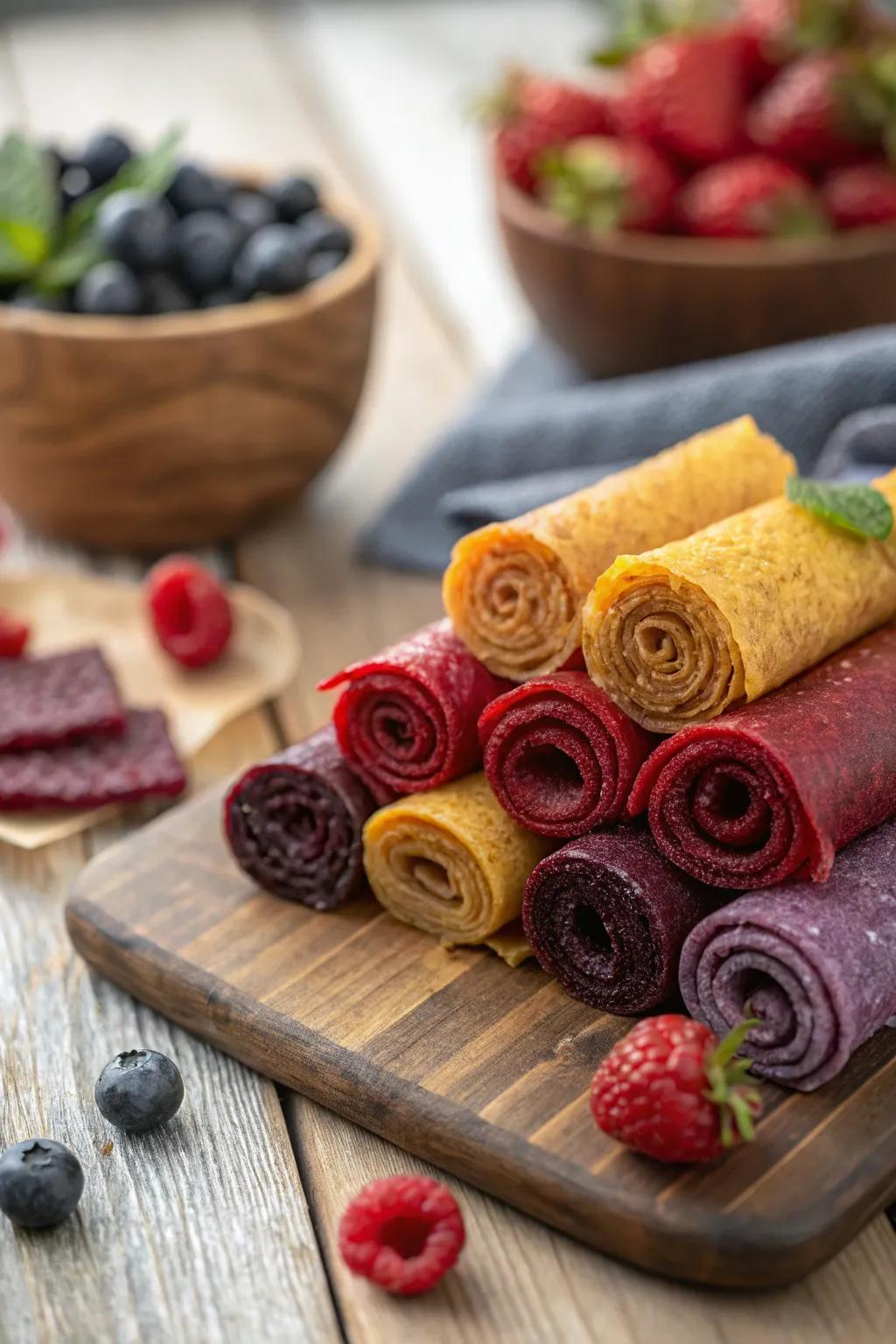 DIY fruit leathers: A sweet, portable snack for camping.