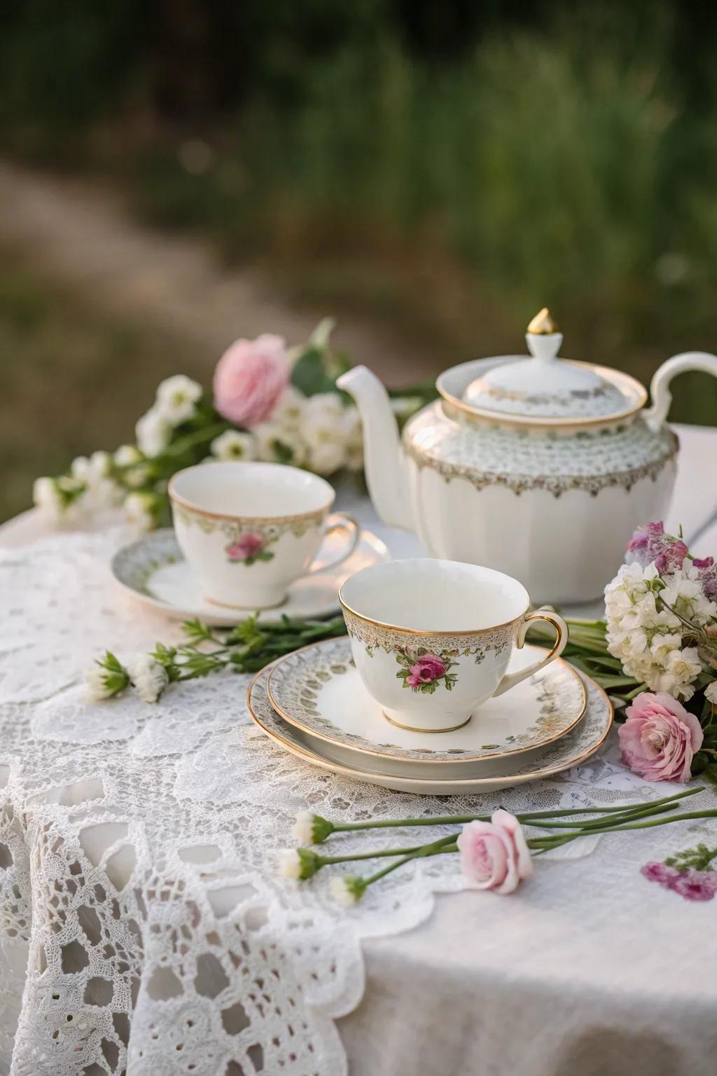 Add grace to your home with a porcelain gift for your seventeenth anniversary.