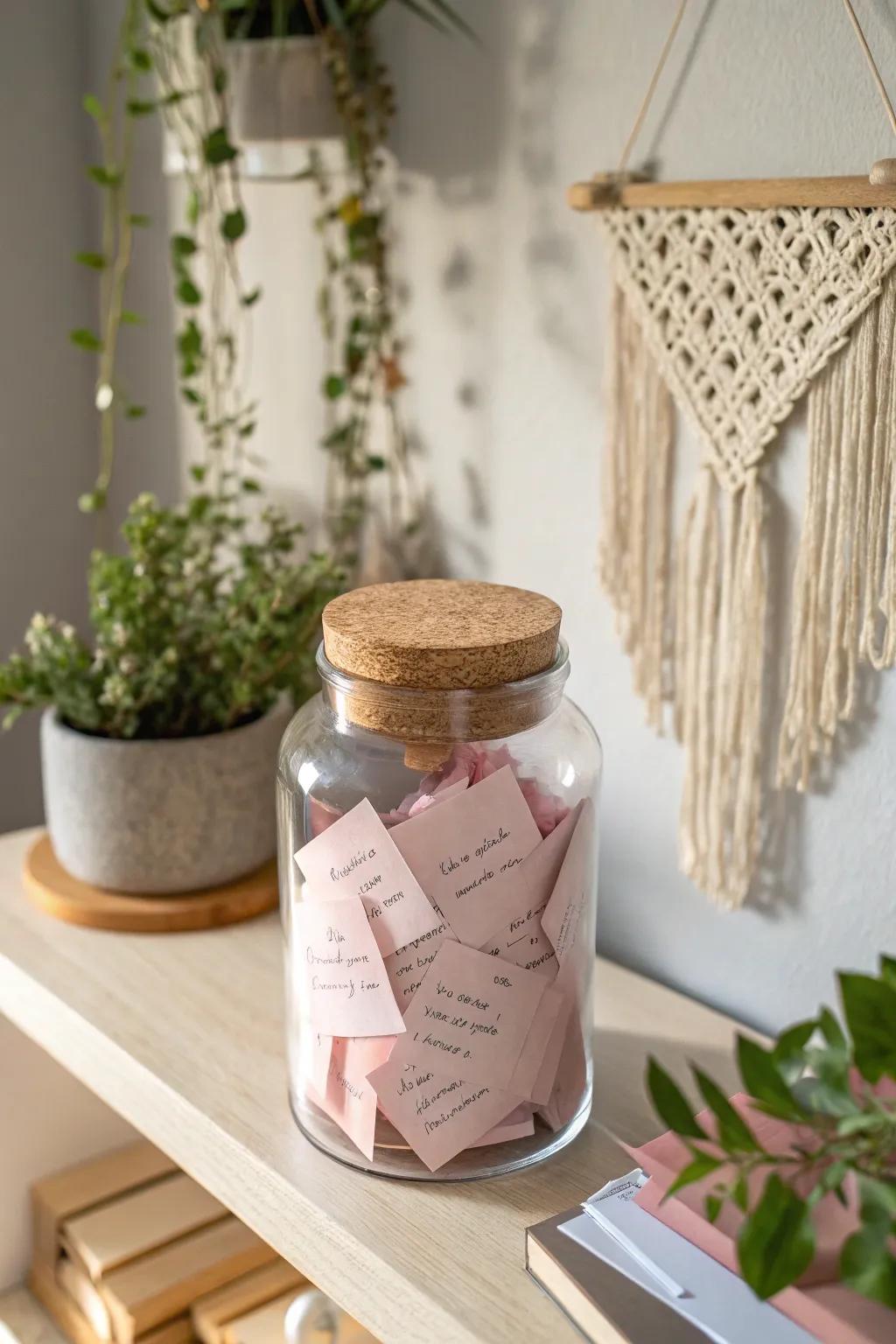 Capture your dreams in a jar, and let them shine with simplicity and elegance.