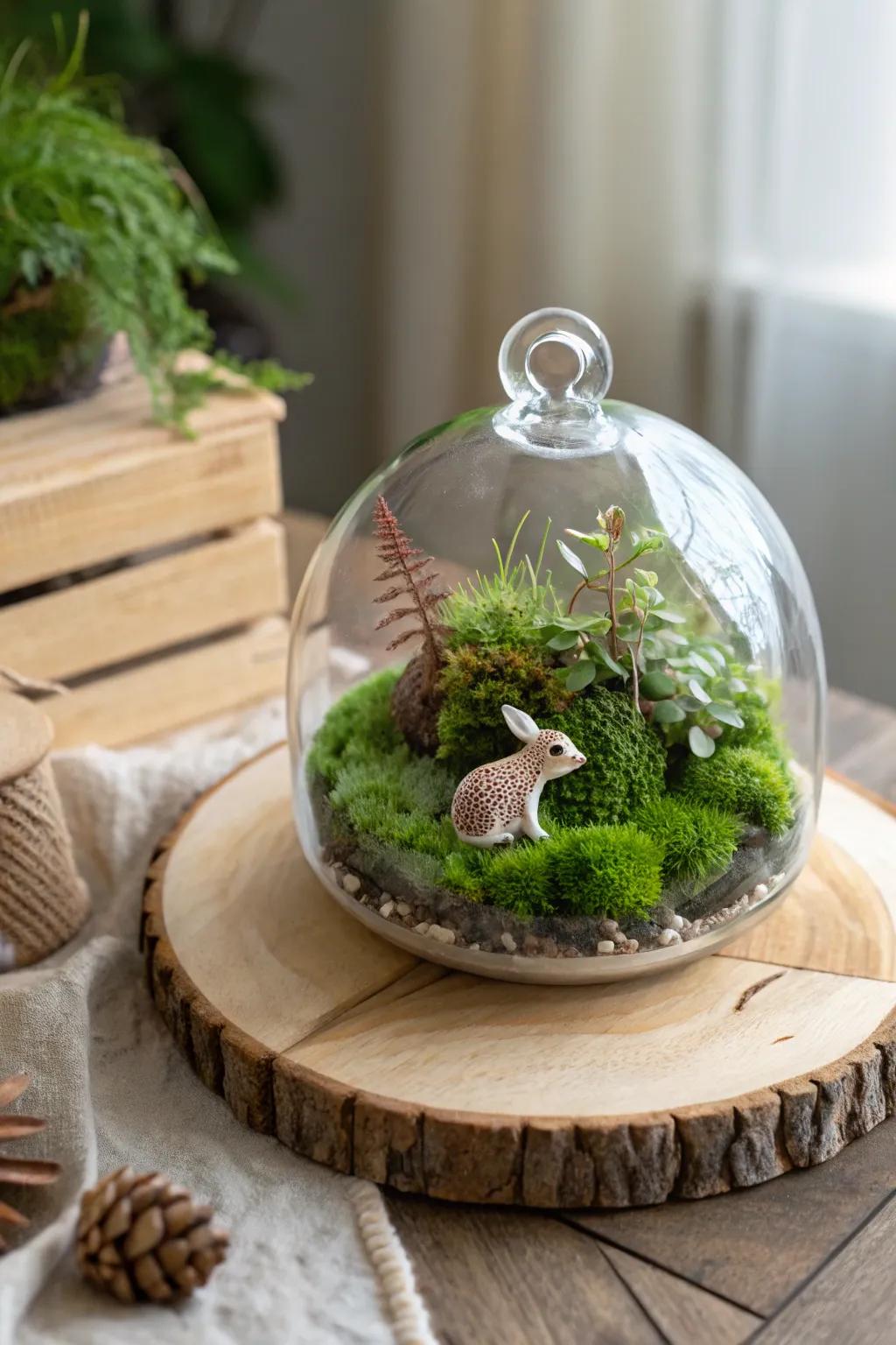 Bring a touch of nature to your guests with these charming DIY terrarium favors.