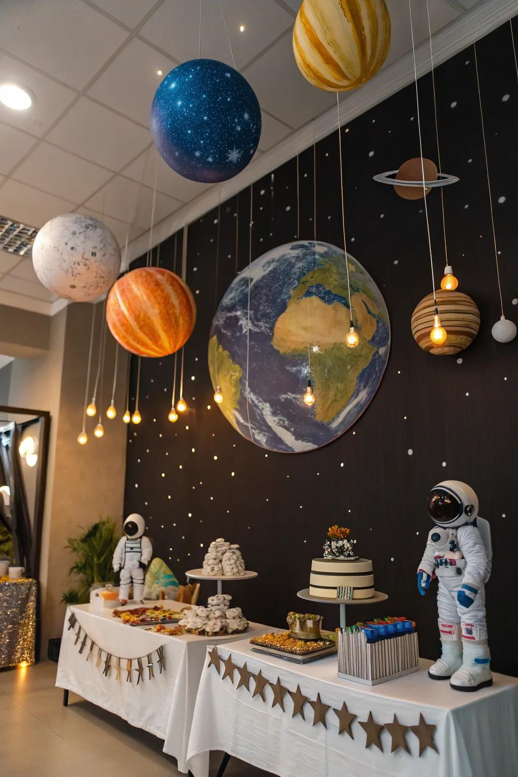 An outer space odyssey that's out of this world.