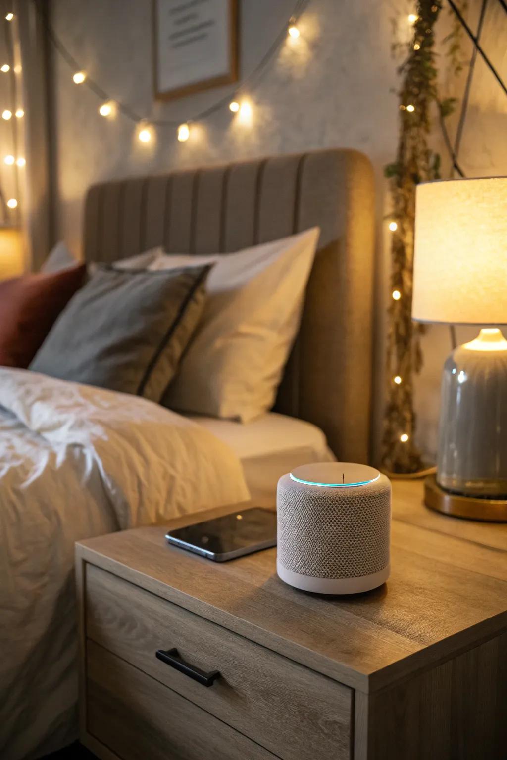 Music adds an auditory layer to the romantic atmosphere.