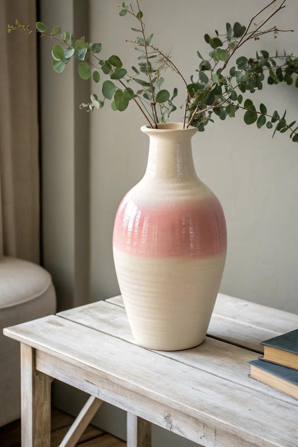 Embrace the dreamy elegance of ombre gradients in your decor.