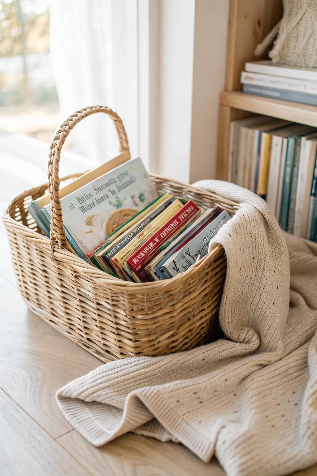 A bushel of cherished stories awaits tiny hands and curious minds. ðâ¨